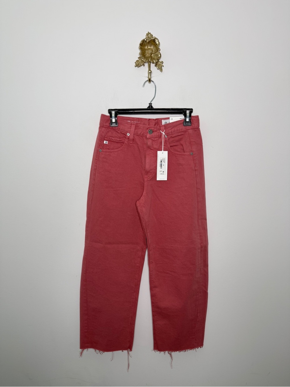 AG Hattie Crop High-Rise Barrel 24